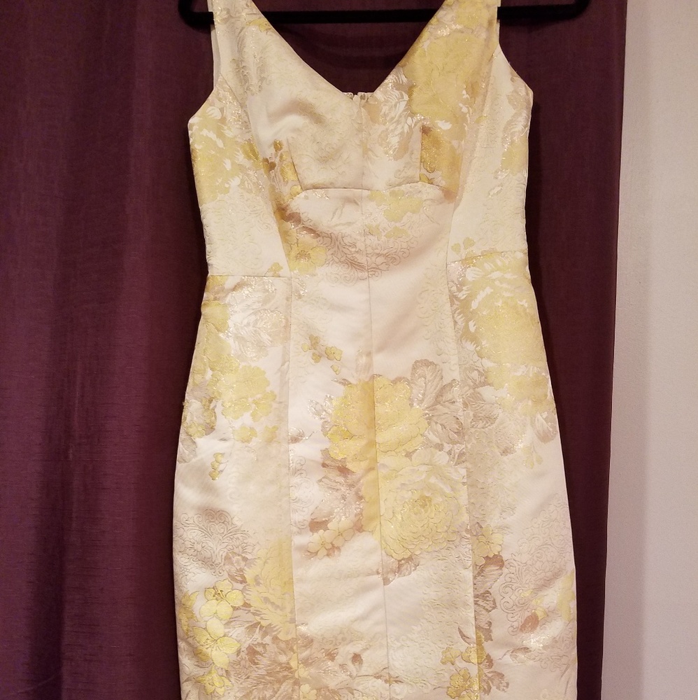 Gold dress